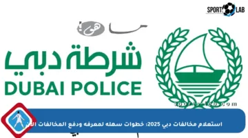 استعلام مخالفات دبي 2025: خطوات سهلة لمعرفة ودفع المخالفات الآن